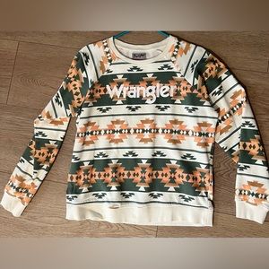 Women’s wrangler long sleeve crew neck sweatshirt